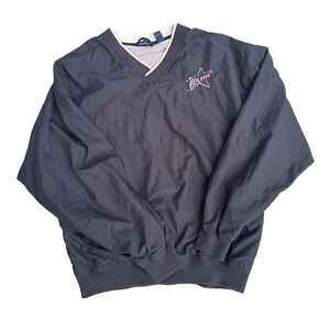 Rivers End Polaris Windbreaker Pullover V-Neck Mesh Lined Jacket Navy Mens L